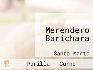 Merendero Barichara