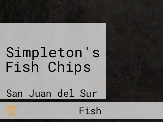 Simpleton's Fish Chips