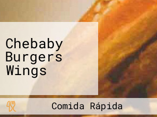 Chebaby Burgers Wings