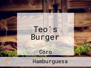 Teo's Burger