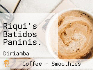 Riqui's Batidos Paninis.