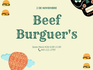 Beef Burguer's