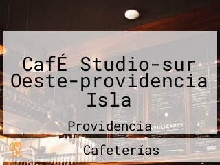 CafÉ Studio-sur Oeste-providencia Isla