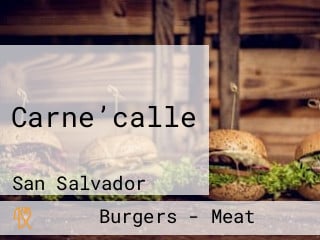 Carne’calle