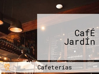 CafÉ JardÍn