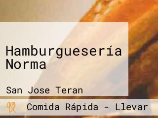 Hamburguesería Norma