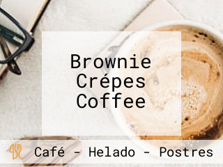 Brownie Crépes Coffee