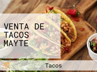 VENTA DE TACOS MAYTE