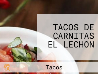 TACOS DE CARNITAS EL LECHON