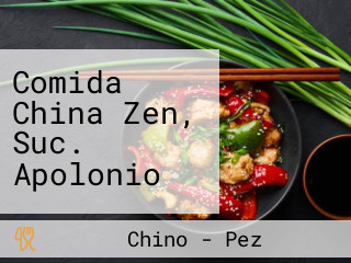 Comida China Zen, Suc. Apolonio