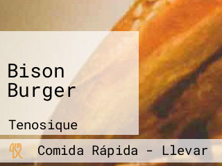 Bison Burger