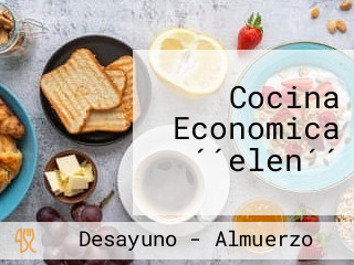 Cocina Economica ´´elen´´