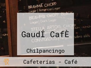 GaudÍ CafÈ