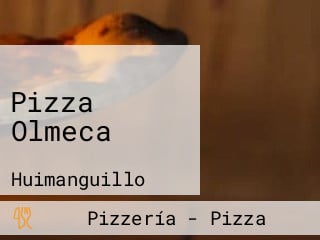 Pizza Olmeca