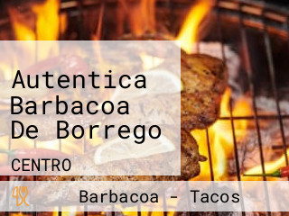 Autentica Barbacoa De Borrego