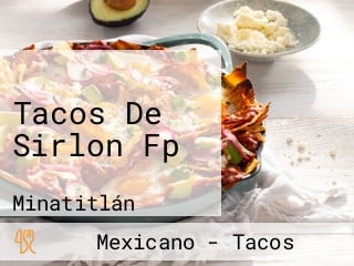 Tacos De Sirlon Fp