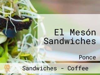 El Mesón Sandwiches