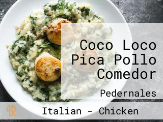 Coco Loco Pica Pollo Comedor