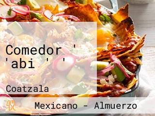 Comedor ' 'abi ' '