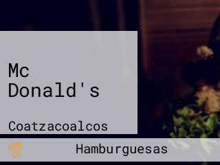 Mc Donald's