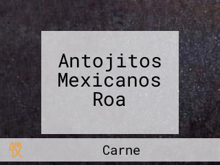 Antojitos Mexicanos Roa