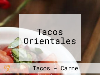 Tacos Orientales