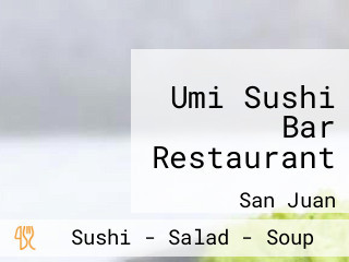 Umi Sushi Bar Restaurant