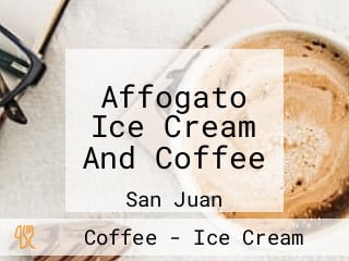 Affogato Ice Cream And Coffee