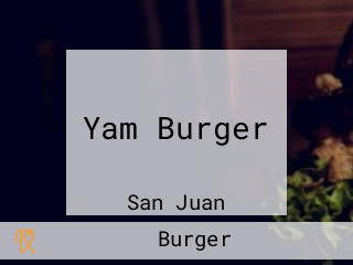 Yam Burger