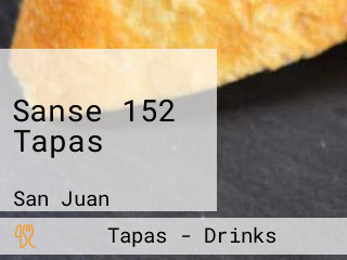 Sanse 152 Tapas