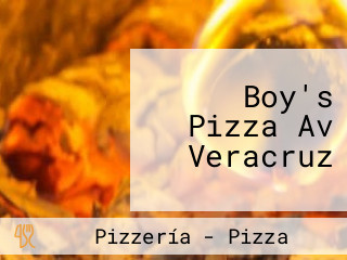 Boy's Pizza Av Veracruz