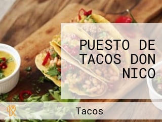 PUESTO DE TACOS DON NICO