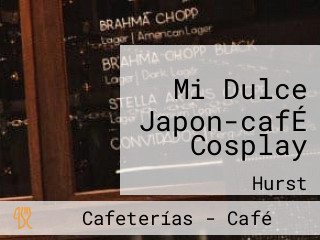 Mi Dulce Japon-cafÉ Cosplay