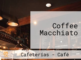 Coffee Macchiato