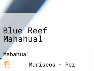 Blue Reef Mahahual