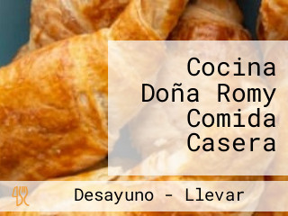 Cocina Doña Romy Comida Casera