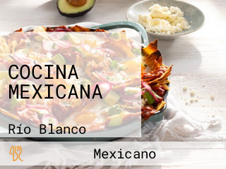 COCINA MEXICANA