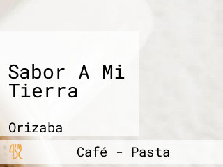 Sabor A Mi Tierra