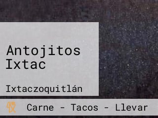 Antojitos Ixtac