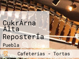 CukrÁrna Alta ReposterÍa