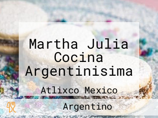 Martha Julia Cocina Argentinisima