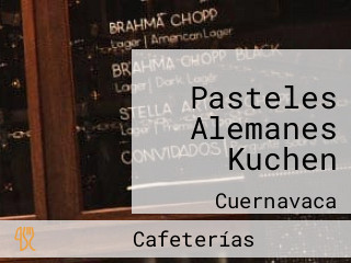 Pasteles Alemanes Kuchen