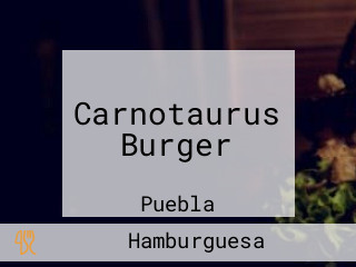 Carnotaurus Burger