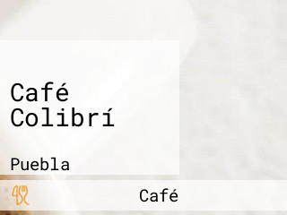 Café Colibrí