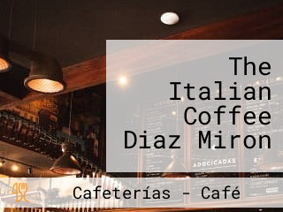 The Italian Coffee Diaz Miron