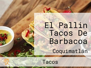 El Pallin Tacos De Barbacoa