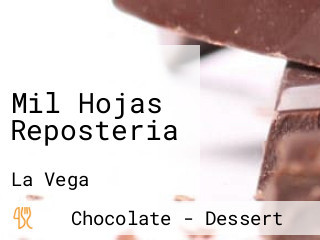 Mil Hojas Reposteria