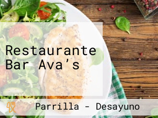 Restaurante Bar Ava’s