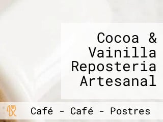 Cocoa & Vainilla Reposteria Artesanal