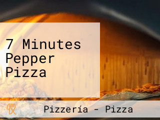 7 Minutes Pepper Pizza